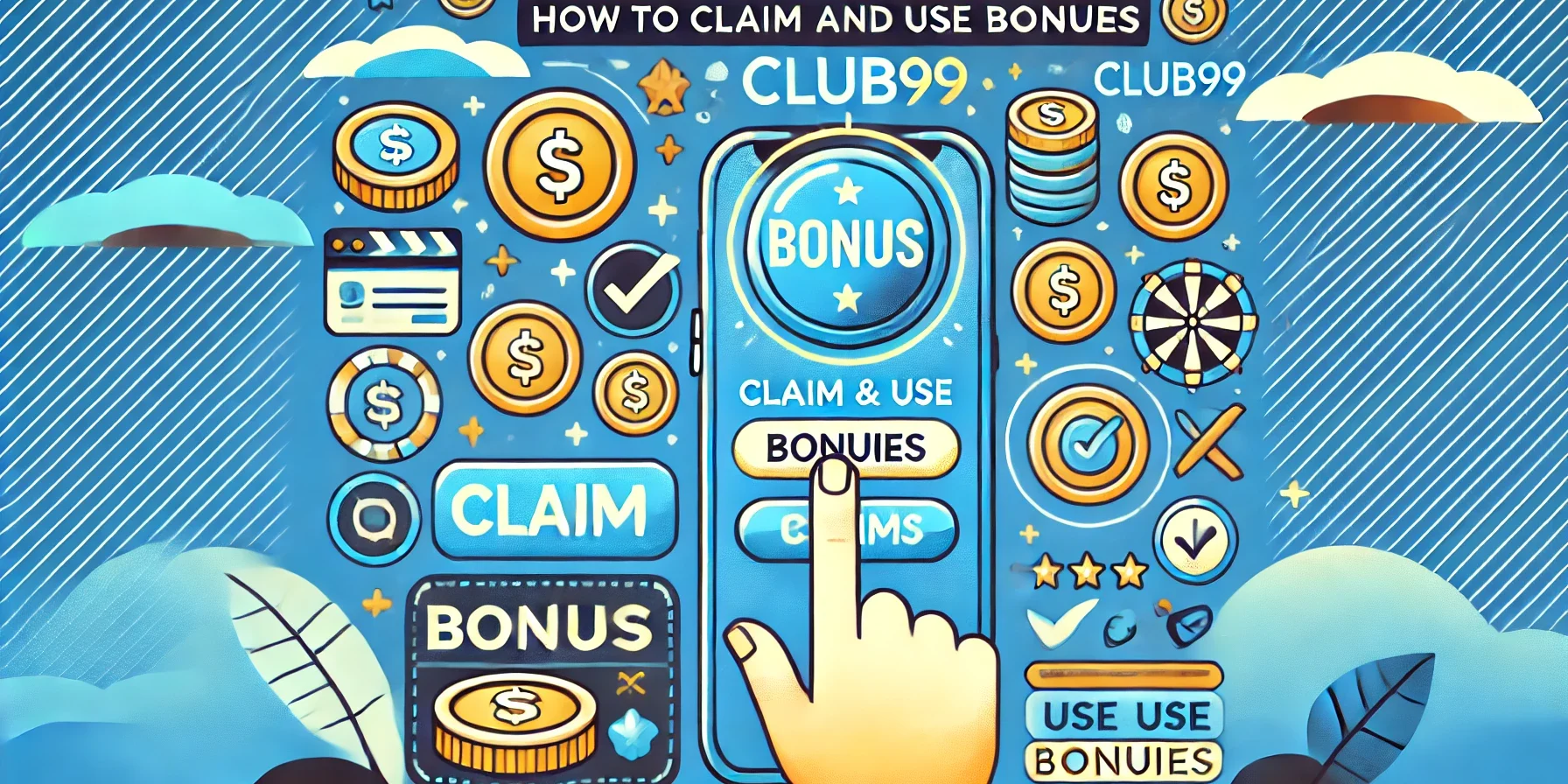 Step-by-Step Guide_ How to Claim and Use Bonuses on Club99