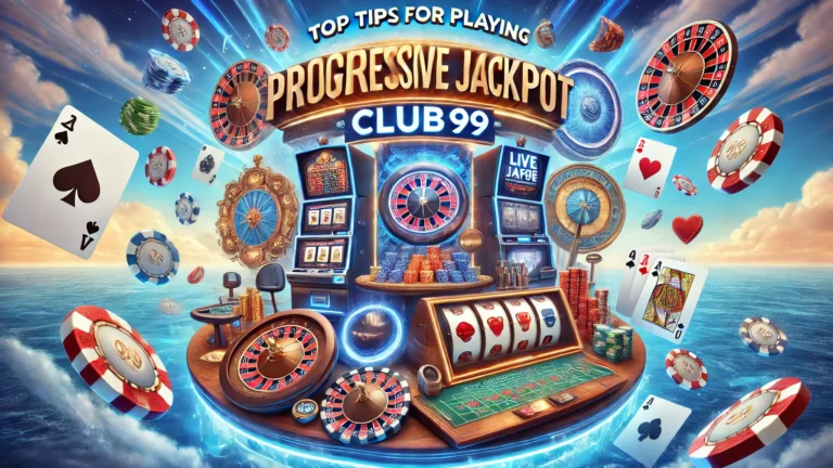 tips for playing progressive jackpot slots at Club99
