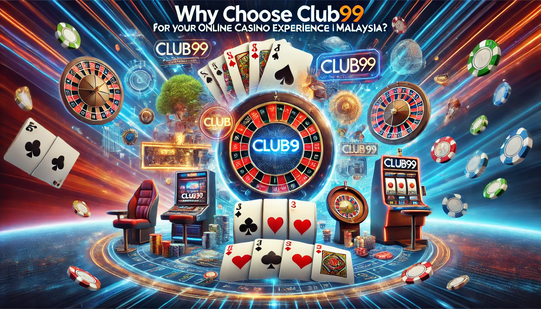 why to choose Club99 for your online casino experience in Malaysia