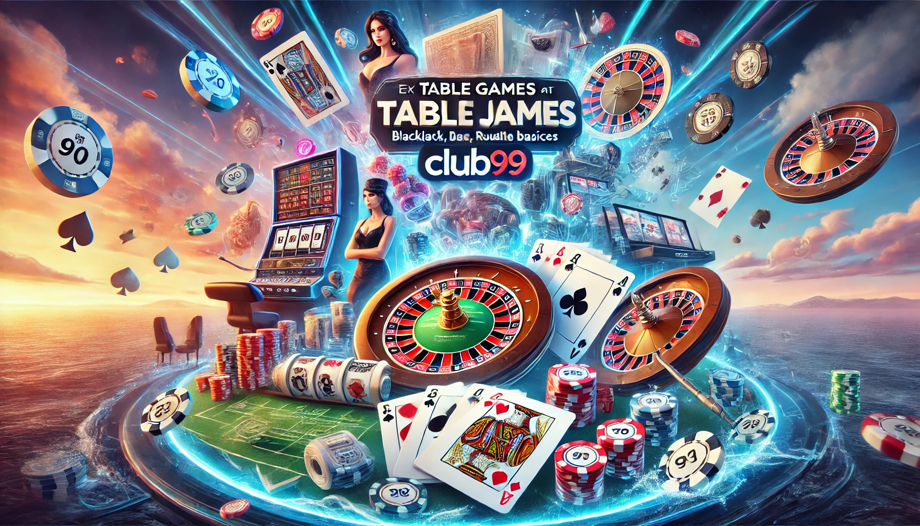 exploring table games at Club99