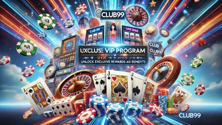 Club99’s VIP Program and its exclusive rewards and benefits