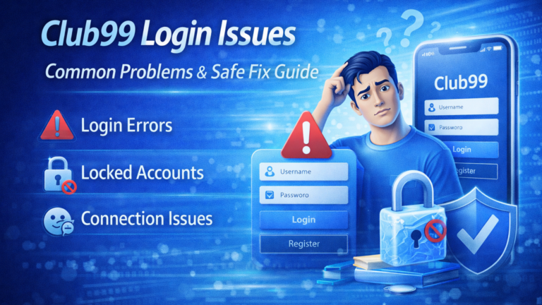 Club99 login issues guide Club99 login issues guide
