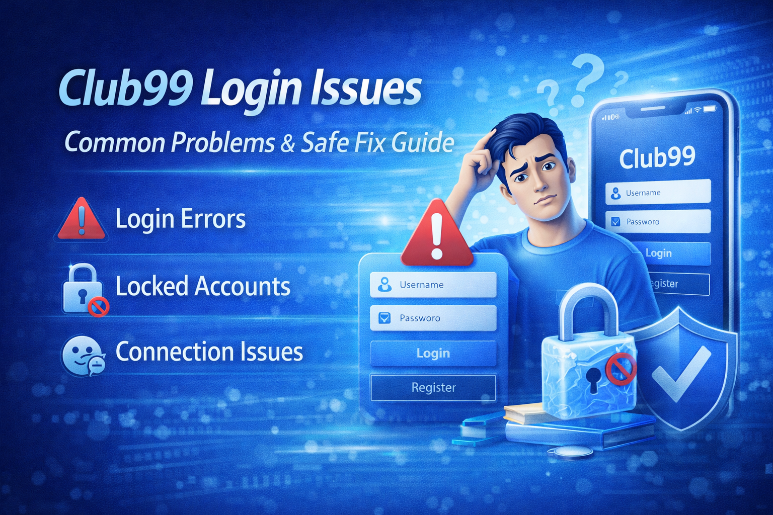 Club99 login issues guide Club99 login issues guide