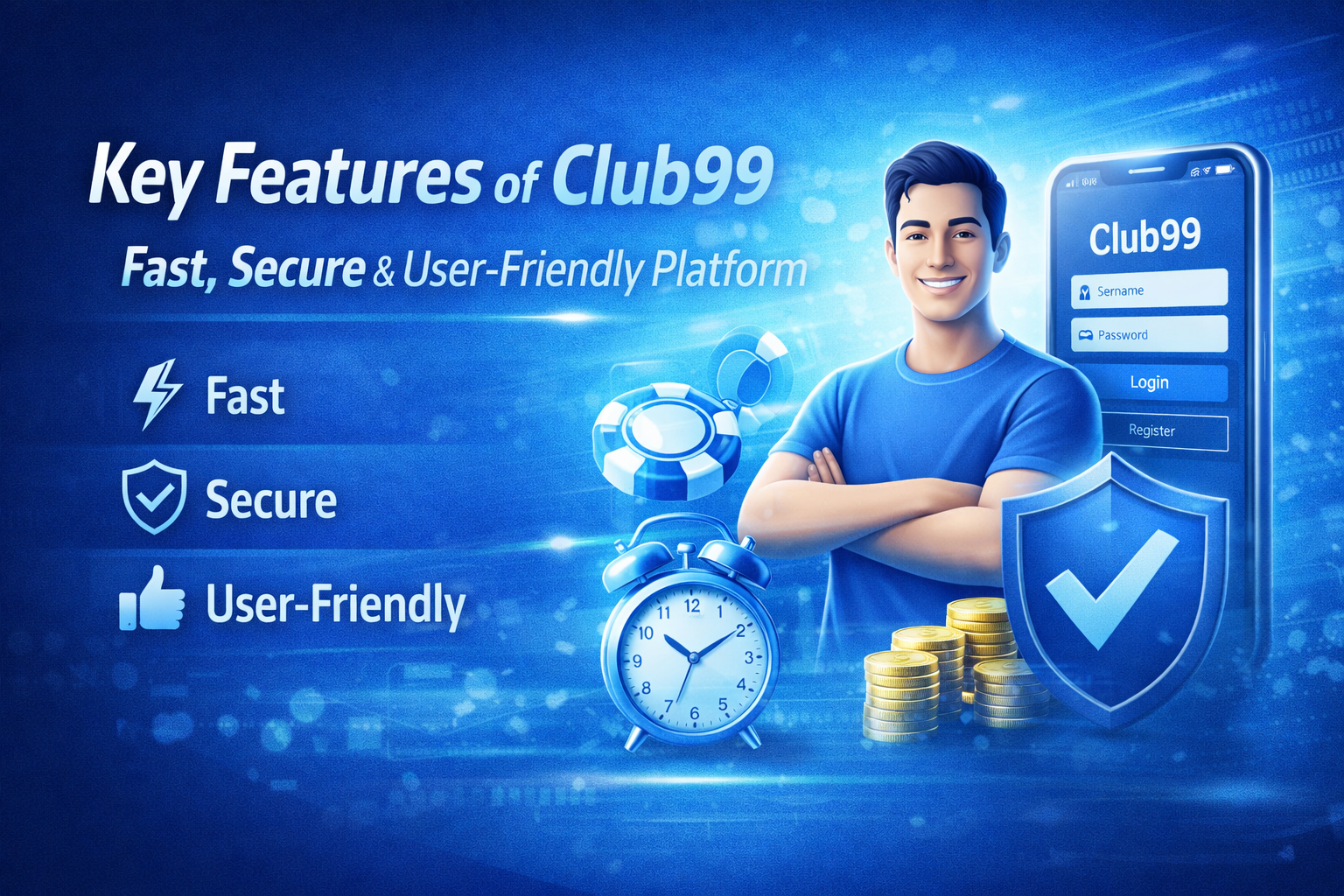 Key features of Club99 platform