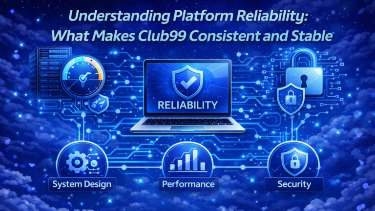 Reliable network design in blue tones